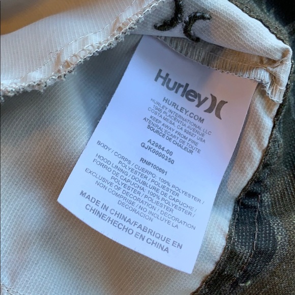 Hurley Winchester Slicker Packable Jacket - Picture 7 of 8